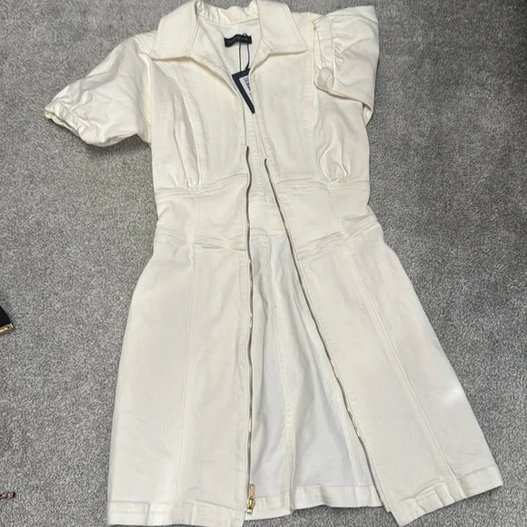 white christmas dresses Ramy Brook Katalina Denim Mini Dress - Medium Wash